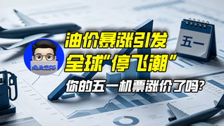 油价暴涨引发全球“停飞潮”，你的五一机票涨价了吗？｜商业微史记